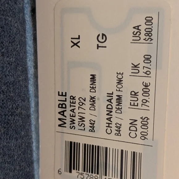 Lole Scoop Neck Lightweight Knit Sweater in Slate Blue - Picture 2 of 9